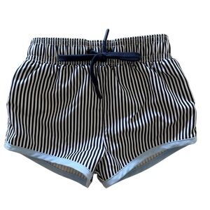 Striped Kids Swim Trunks